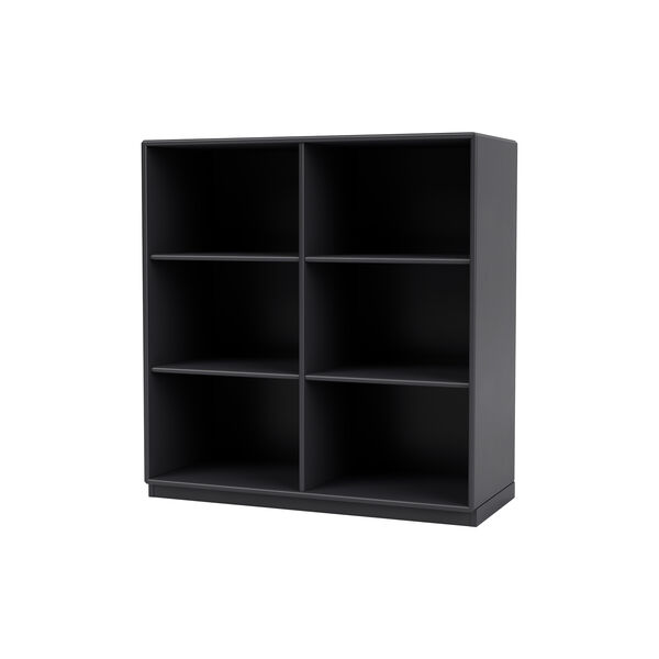 Montana 1113 Shelf with Wheels, 04 anthracite/black, Montana Furniture