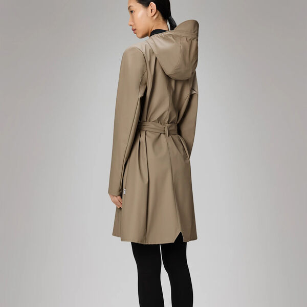 Curve Long Jacket, beige Curve Long Jacket, beige, Rains