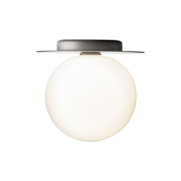 Liila 1 Large Wall Lamp, light silver/opal, Nuura