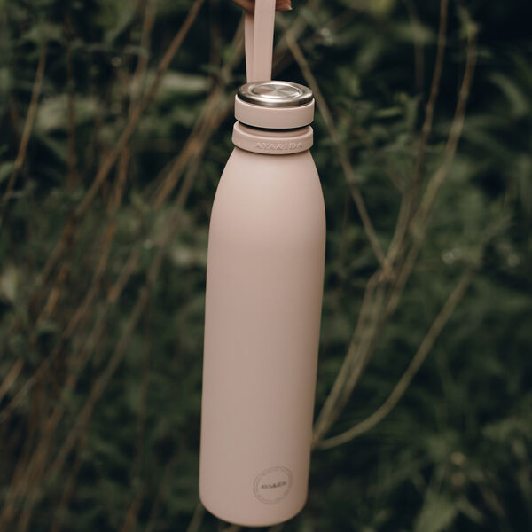 Drinking bottle, soft rose, AYA&IDA