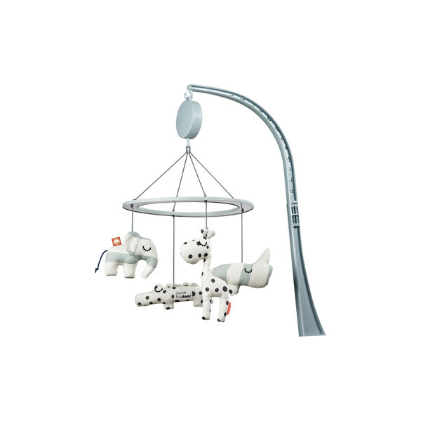 Sleepy Musical Mirror Mobile, blue, Done by Deer