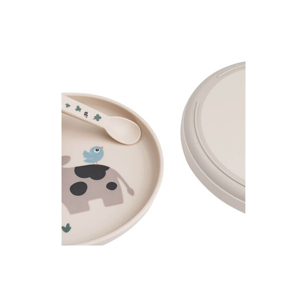 Tiny Farm Foodie Plate, sand, Done by Deer