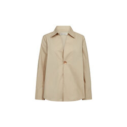 PD-Tulip Poplin Button Shirt, oyster white, Pieszak