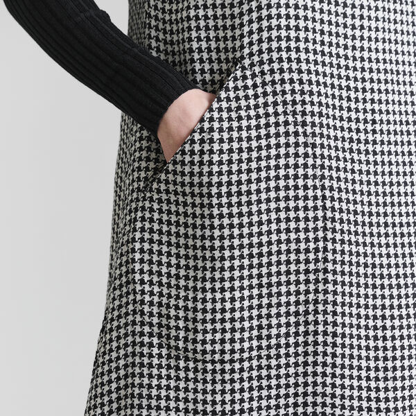 Chesu Sleeveless Dress, black/ivory pepita, BITTE KAI RAND