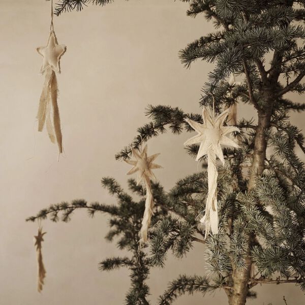 Vela&nbsp;Star&nbsp;Ornaments&nbsp;4 pcs, Ferm Living