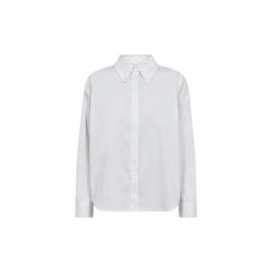PD-Nyla Poplin Button Down Shirt, optical white, Pieszak