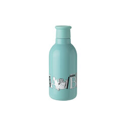 Moomin ABC vacuum insulated bottle 0,5 L, moomin turqouise, RIG-TIG