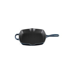Signature cast iron square grillit 26 cm, nuit, Le Creuset