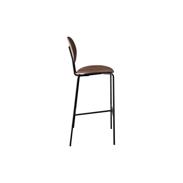PIET HEIN Bar Chair, oiled walnut, Sibast Furniture