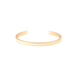 BANGLE Bracelet, white sand, bangle up