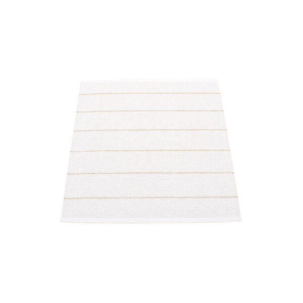 Carl Plastic Rug, vanilla/white Carl Plastic Rug, vanilla/white, Pappelina