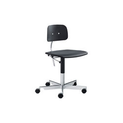 KEVI® 2533 Swivel Chair, black ash/black, Montana Furniture