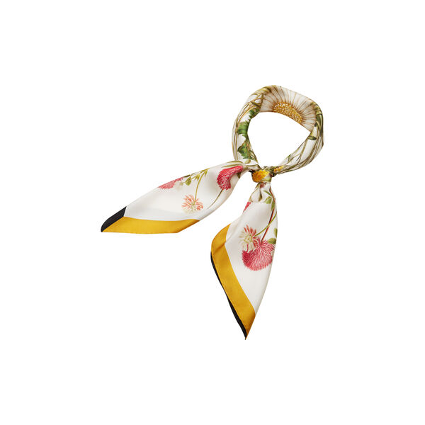 Yellow Meadow scarf, Flora Danica Denmark