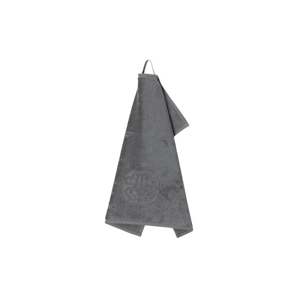 DAMASK TERRY facecloth, slate, Georg Jensen Damask
