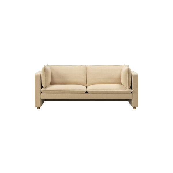 Jota 2 Seater Sofa with arm cushions, vidar 323, Fredericia Furniture