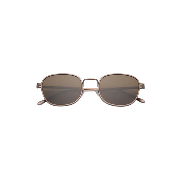 Hello Sunglasses, matte brown, A. KJÆRBEDE