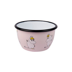 Snorkmaiden Enamel Bowl, pink, Muurla