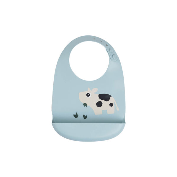Dotti Silicone Bib, blue, Done by Deer