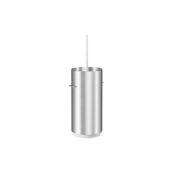 Tube Pendant, brushed aluminium, MOEBE