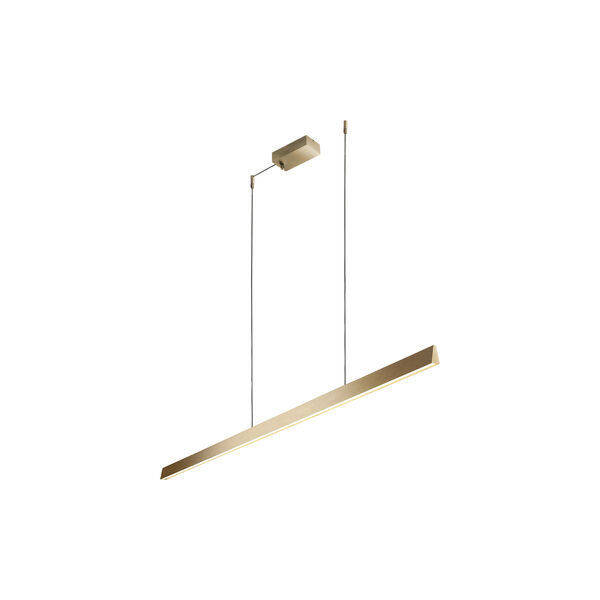 EDGE LINEAR S1500 Pendant, brass, LIGHT-POINT