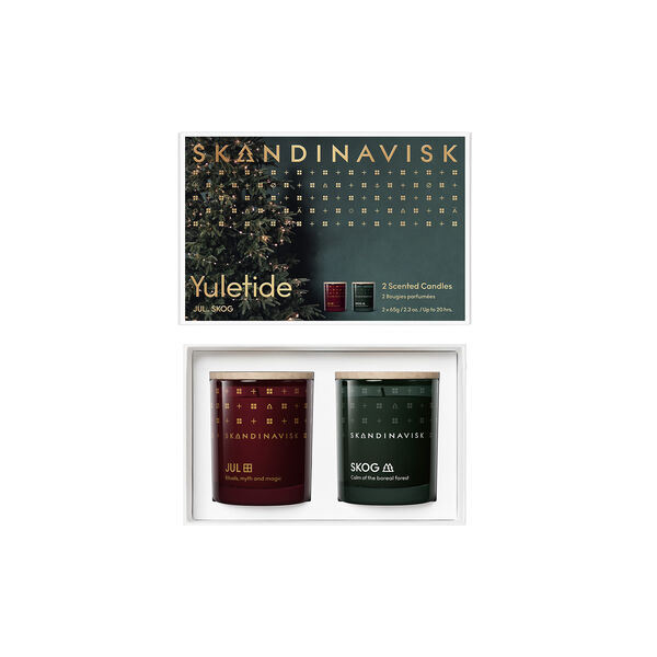 YULETID Scented Candle Giftset, Skandinavisk