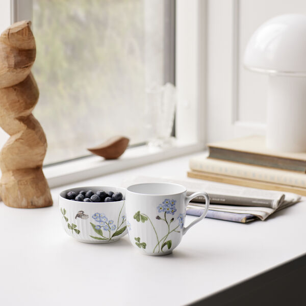 Hammershøi Summer Mug, forget me not Hammershøi Summer Mug, forget me not, Kähler