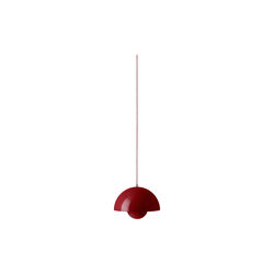 Flowerpot VP7 Pendant, vermilion red, &Tradition