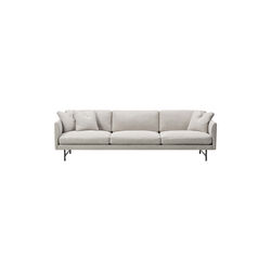 Calmo 80 3-seater Sofa, light grey, Fredericia Furniture