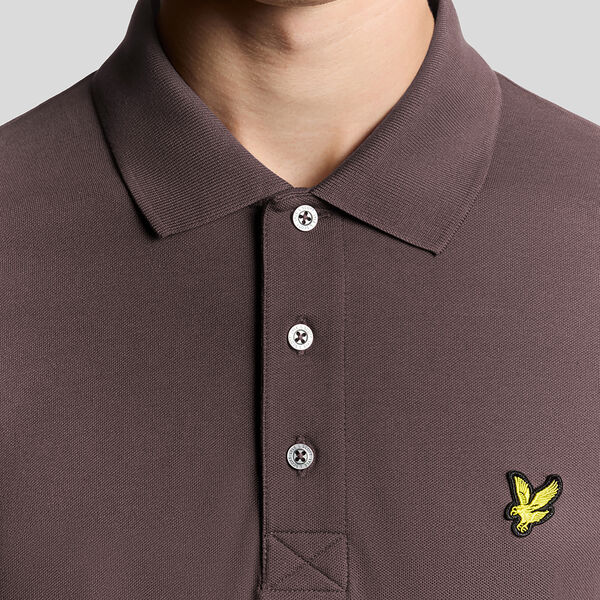 Plain Polo Shirt, espresso, Lyle & Scott