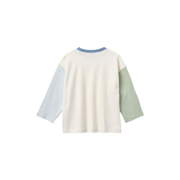 T-shirt L/S Axe, ivory, Wheat
