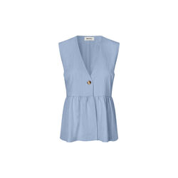 Agnetemd vest, cashmere blue, Modstr&ouml;m