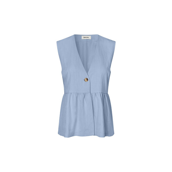 Agnetemd vest, cashmere blue, Modstr&ouml;m