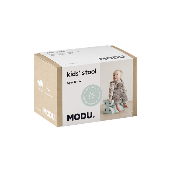 Kids Stool, ocean mint/forest green, MODU