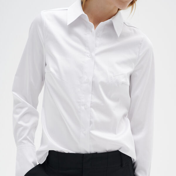 CallyIW Shirt, pure white CallyIW Shirt, pure white, InWear