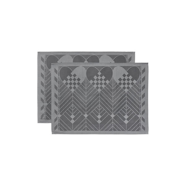 CHRISTMAS Placemat, winter grey CHRISTMAS Placemat, winter grey, Georg Jensen Damask
