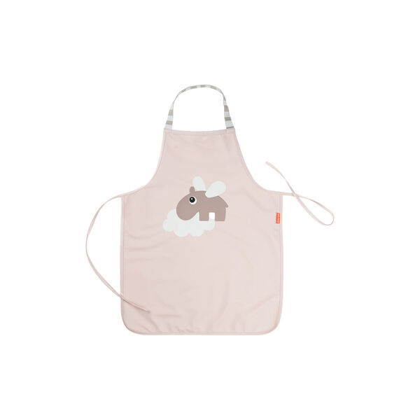 Happy Clouds Waterproof Kids Apron, powder, Done by Deer