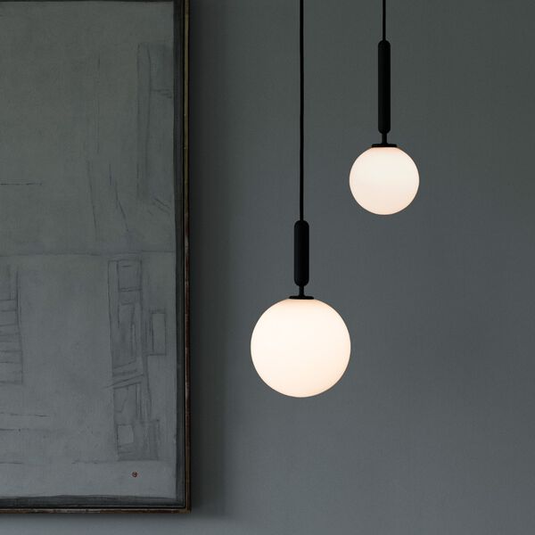 Miira 1 Pendant, rock grey/opal, Nuura