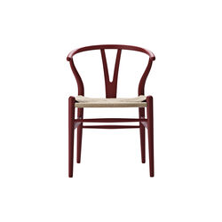 CH24 Wish Bone Chair, soft red, Carl Hansen & S&oslash;n