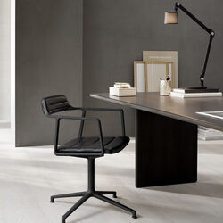 VIPP452 | Swivel Chair | Gliders | black/black, Vipp