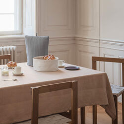 PLAIN Tablecloth, light oak, Georg Jensen Damask