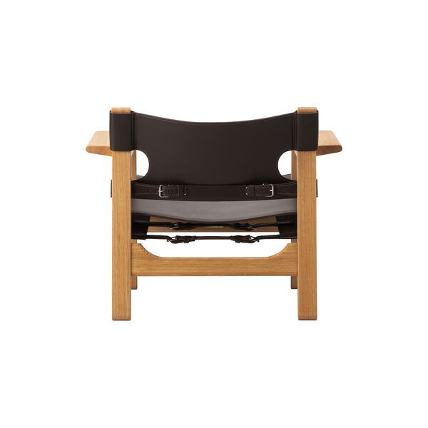 2226 Spanish Chair, dark brown/oiled oak, Fredericia Furniture
