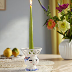 Dora Candle holder, blue, Bj&oslash;rn Wiinblad