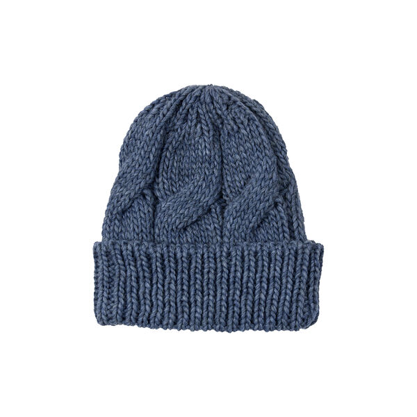 CABLE Hat, blue/melange CABLE Hat, blue/melange, Bella Ballou