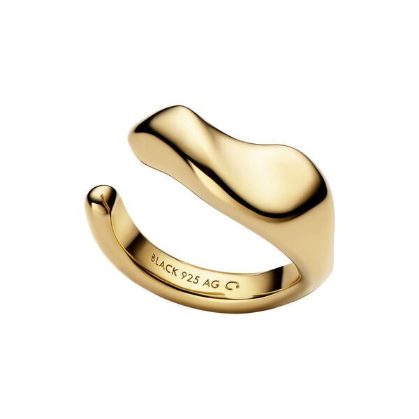 Saddle Ear Cuff, gold, Maria Black