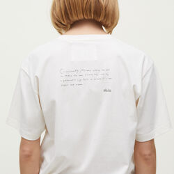 Aiayu Circular State Tee, pure ecru, Aiayu