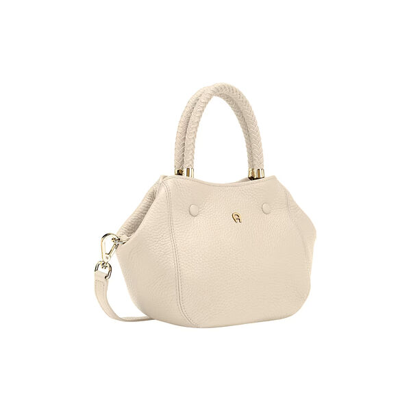 Carr&eacute; Soft Handbag S, macadamia white, Aigner
