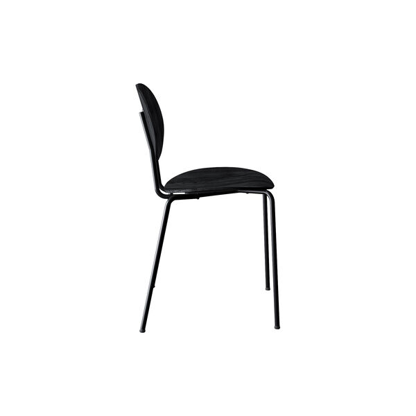 PIET HEIN Chair, black lacquered oak, Sibast Furniture