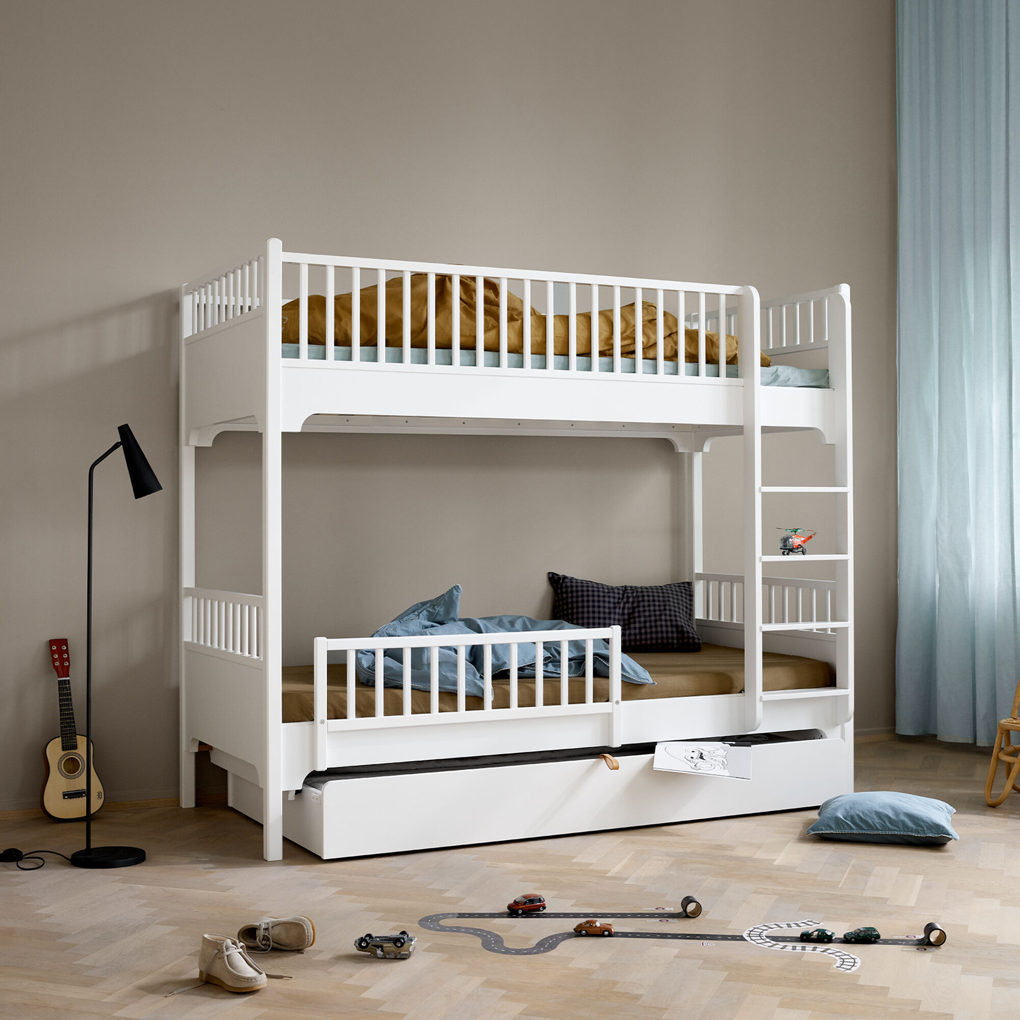 Bed guard for bunk bed best sale