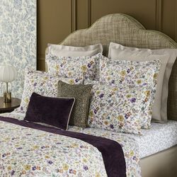 Fleurs Duvet Cover, Yves Delorme