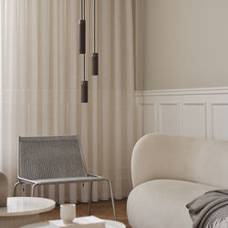 Noel Lounge Chair, steel/fair grey, Thorup Copenhagen